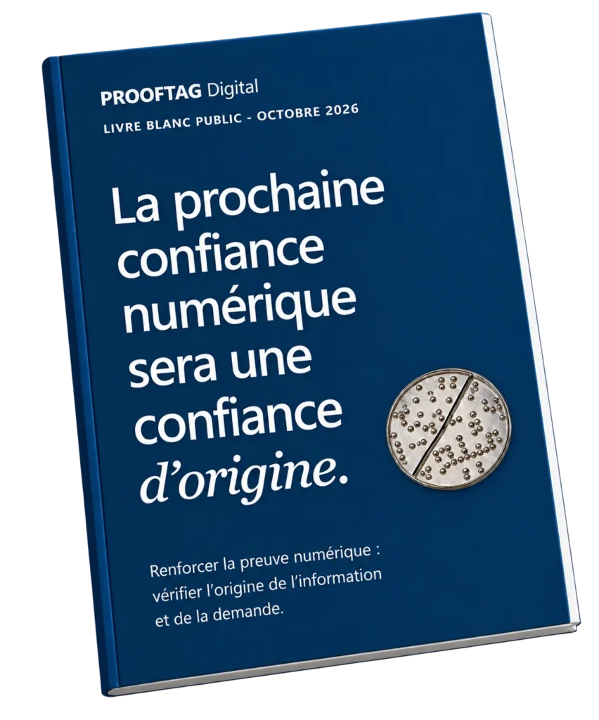 La prochaine confiance numérique sera une confiance d’origine